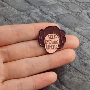 Jewelry - Princess Leia Feminist Star Wars Enamel Pin Jewelry - Princess Leia Feminist Star Wars Enamel Pin
